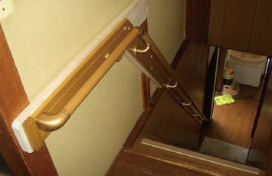 手すりの取り付け