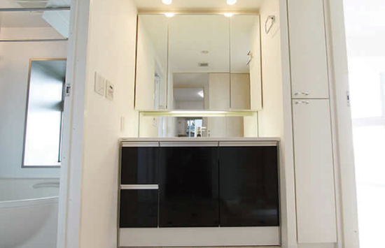 洗面化粧台交換