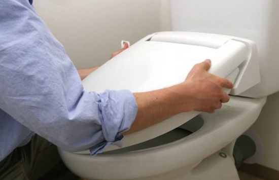 ウォシュレット取り付け